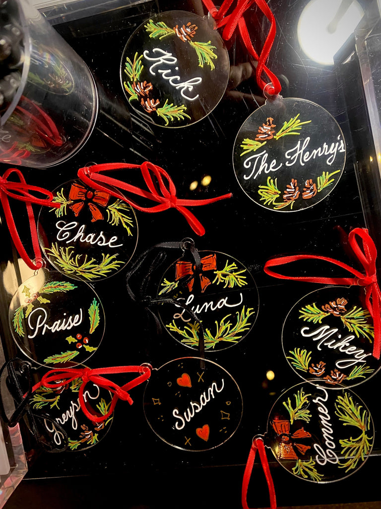 Custom Ornaments: Ariana Madix x DSW Holiday Launch Party